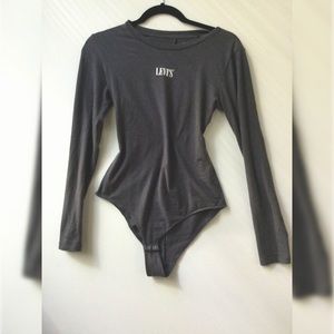 Levi dark grey bodysuit